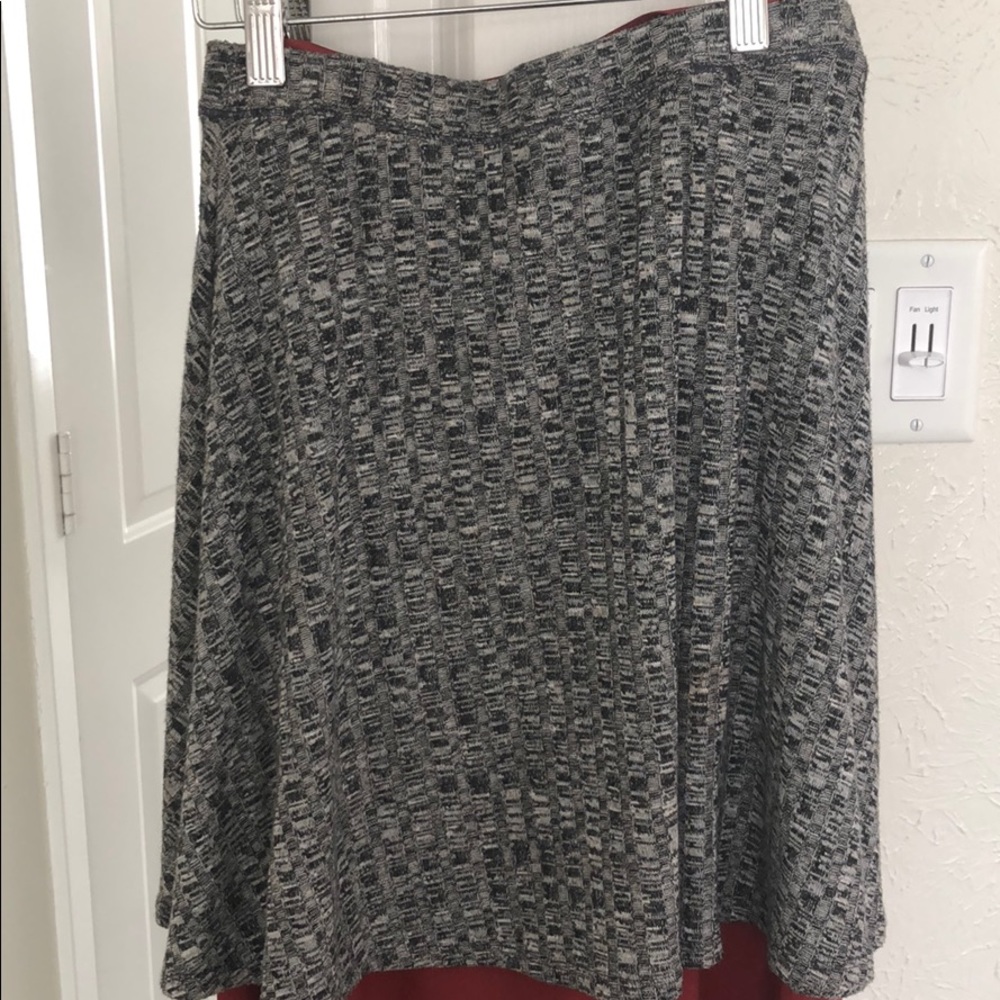 Grey miniskirt